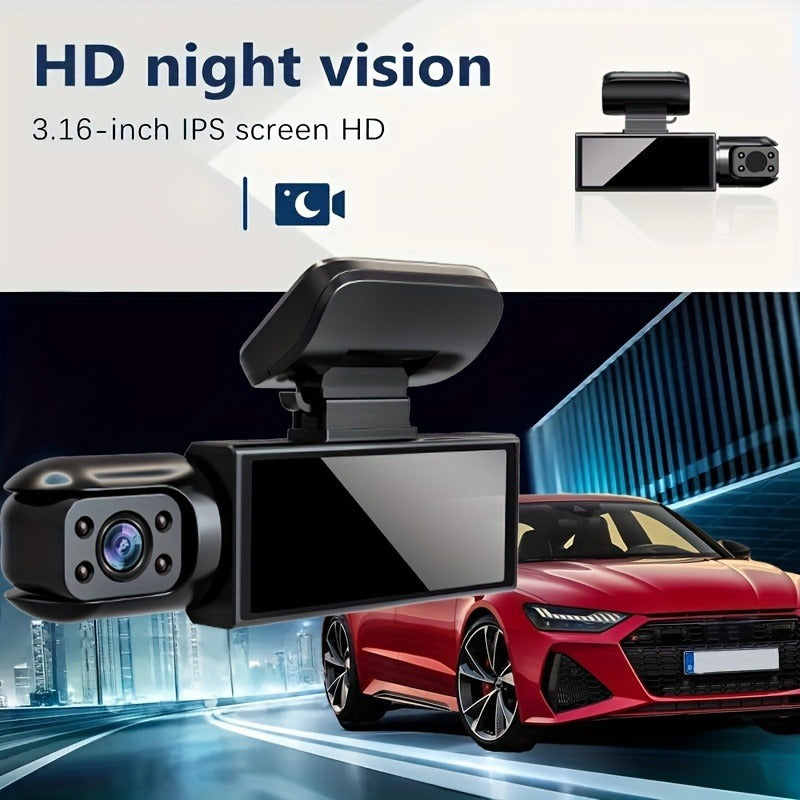 Dash Cam M8 With 32G Memory Card, Self-driving Commuting Full Scene Adaptation, Car Owners Must-have