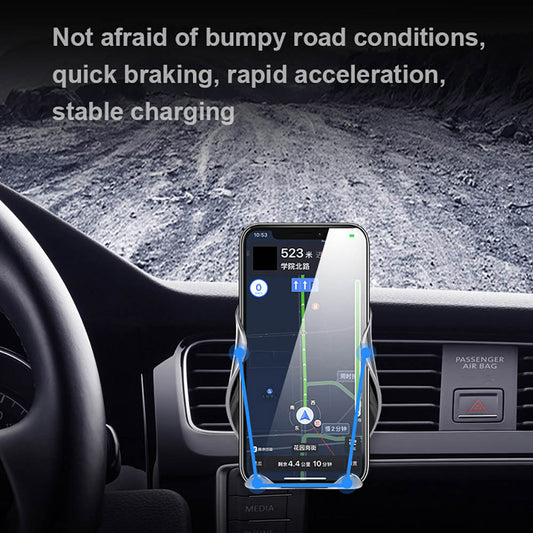 Fdgao 15W Infrared Touch Sensor Car Wireless Charger Is Suitable For Wireless Charging Mobile Phones Universal