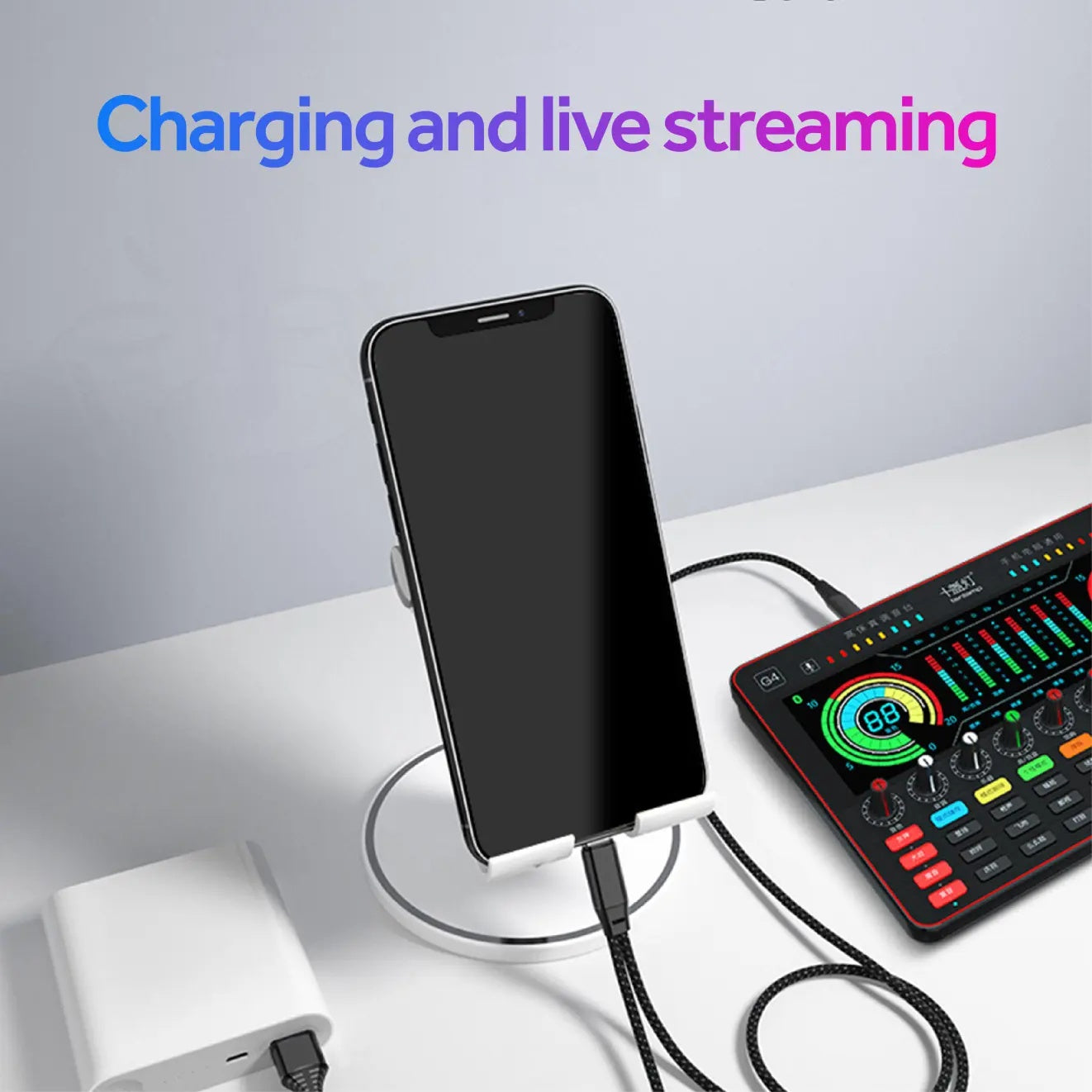 Broadcast Cable Is Suitable For Android USB-A, Type-C