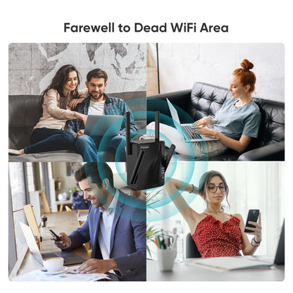 WiFi Extender Home WiFi Booster Dual-band Wireless Extension Supports Multiple Devices