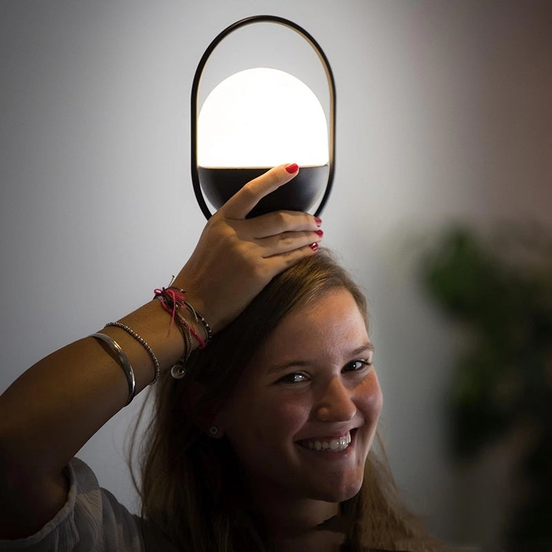 Spanish Designer Barn Lantern Internet Celebrity Bedroom Designer Portable Table