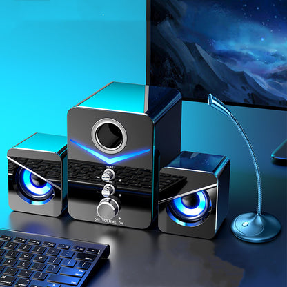 Compatible With, Computer Audio Home Desktop Notebook Universal Small Speaker