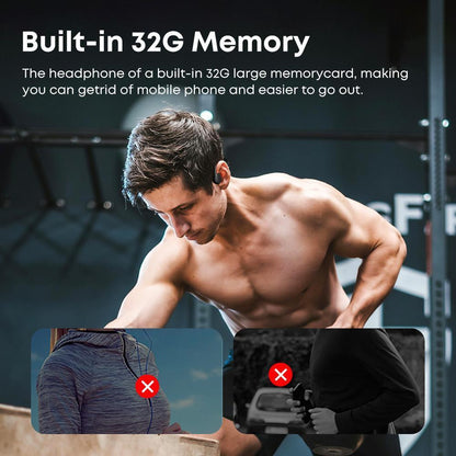 IPX8 Waterproof Headphones, Swimming-specific Bluetooth Headphones