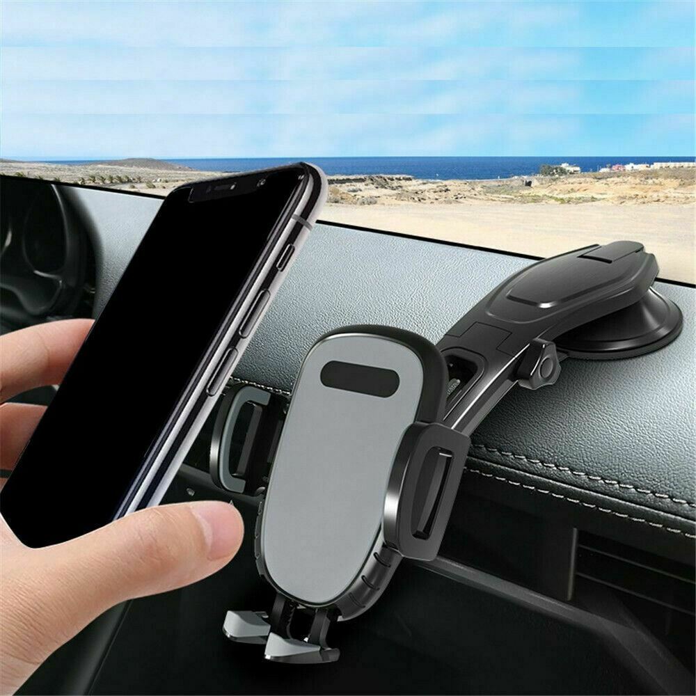 360 Rotatable Phone Mount Holder, Car Dashboard Gravity Adjustable GPS Stand Rotating, Car Phone Holder Universal Dashboard