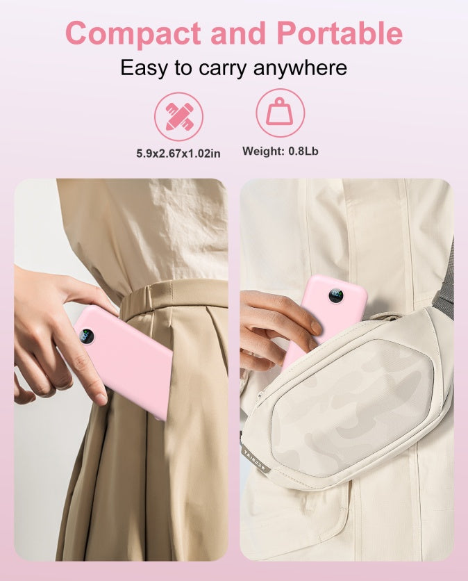 With AC Socket For Fast Charging, It Comes With A Dual-wire Digital Display Power Bank