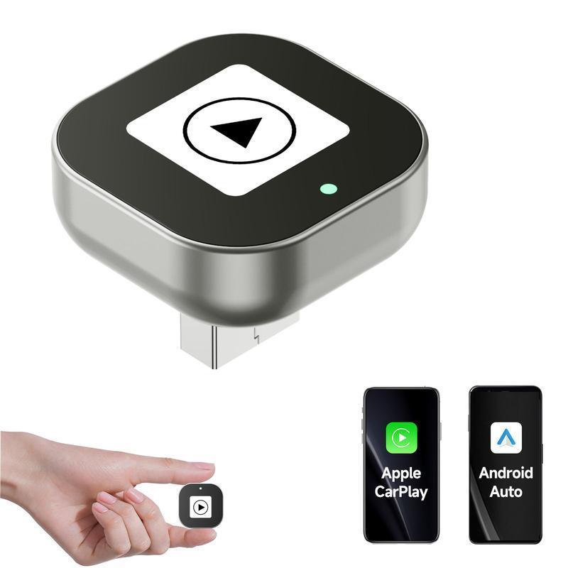 2025 Wireless CarPlay Adapter For IPhone And Android Fast Connection No Delay Hands-free Calling Wireless Car Electronics Adapter