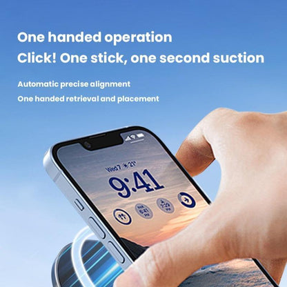 360 Black Phone Holder