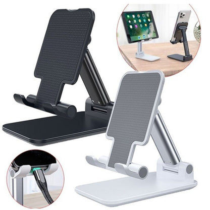 Metal Desktop Tablet Holder ,Table Cell Foldable Extend Support Desk Mobile Phone Holder Stand For iPhone iPad Adjustable