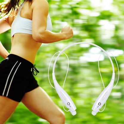 Wireless Stereo Headsets Sport Neckband Headphones In-ear Magnetic IPX4 Waterproof Earbuds