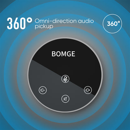 Desktop Conference Built-in Speaker Omnidirectional Condenser Microphone Suitable For PC Laptop