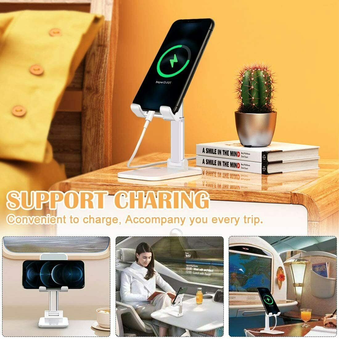 Cell Phone Stand ,Desktop Holder Tablet Stand Mount Mobile Phone Desktop