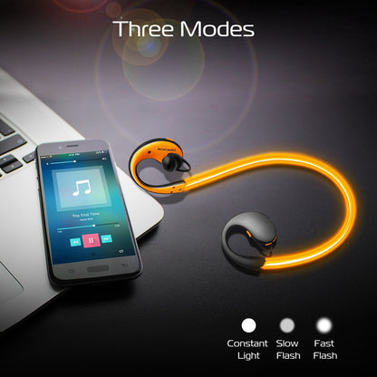 1Pc Wireless Sports Headsets Wireless V4.1 Neckband Earphones HD Stereo Sweat-proof Headphones Earbuds