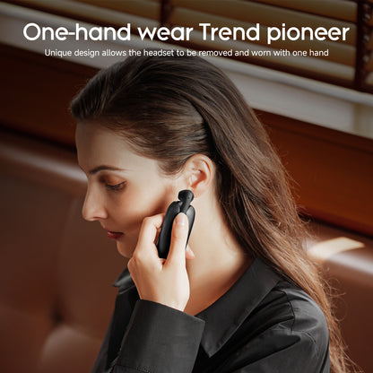 Bluetooth Headset - High Sound Quality Wireless Binaural Mini In-ear Sports Noise Cancellation