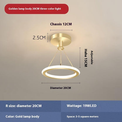 Led Balcony Light Ceiling Light Internet Celebrity Aisle Light Corridor