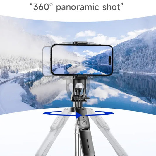 Selfie Stick Travel Tripod With Remote Control And Phone Holder, Retractable Selfie Stick For IPhone