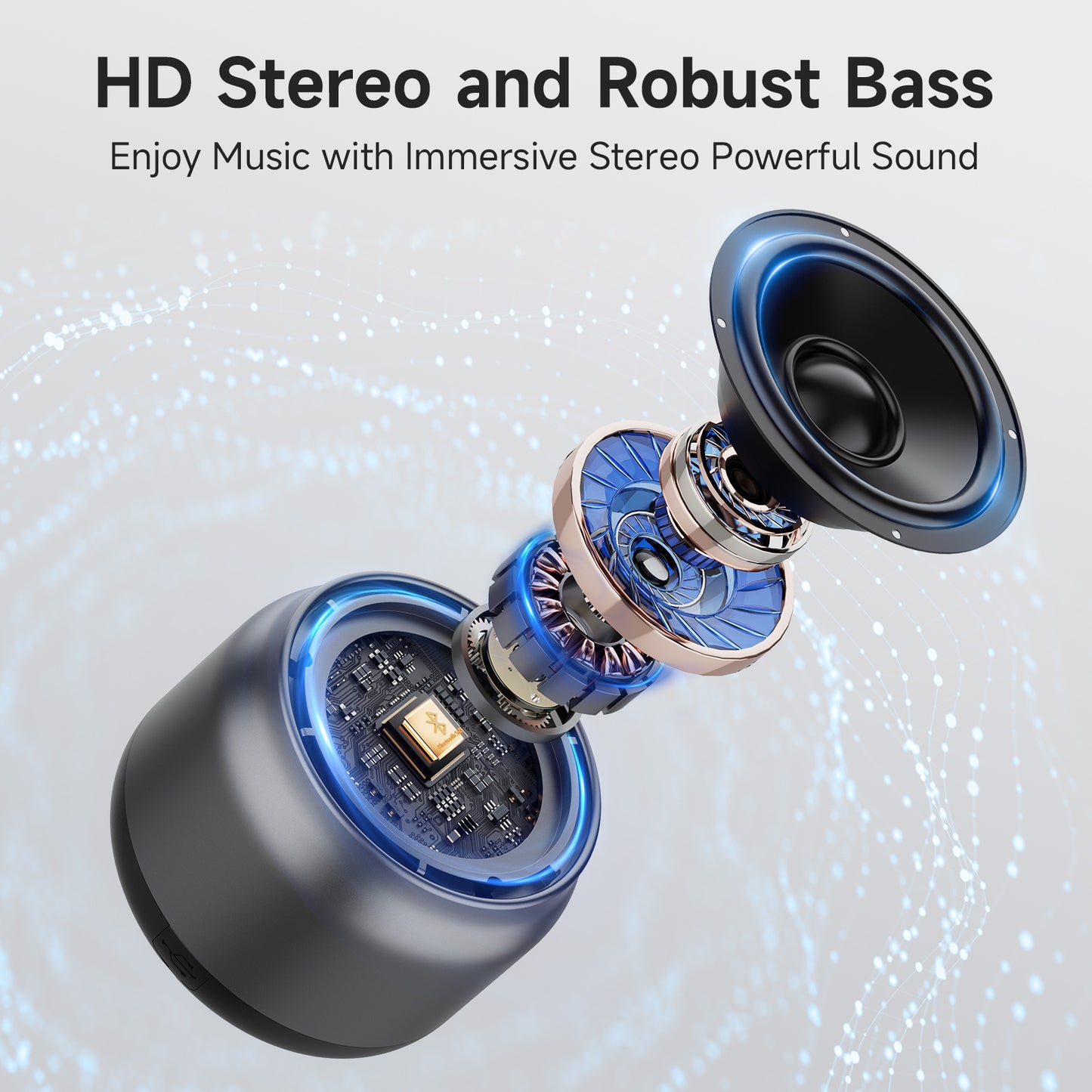 JYX L6 Portable Bluetooth Speaker & Powerful Sound And Deep Bass Party Speaker For Home & Outdoor And Travel