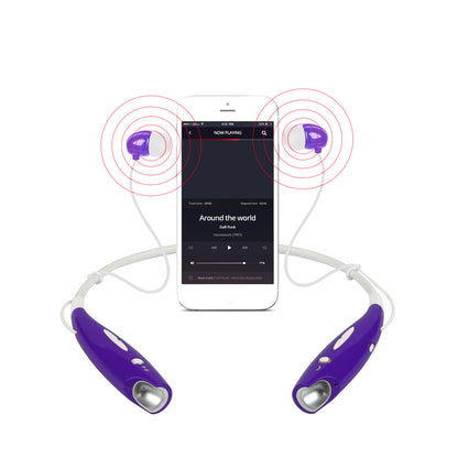 Wireless Stereo Headsets Sport Neckband Headphones In-ear Magnetic IPX4 Waterproof Earbuds