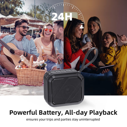 JYX L2 Portable Bluetooth Speaker & 12H Playtime & Bluetooth 5.3 & Loud Stereo Sound