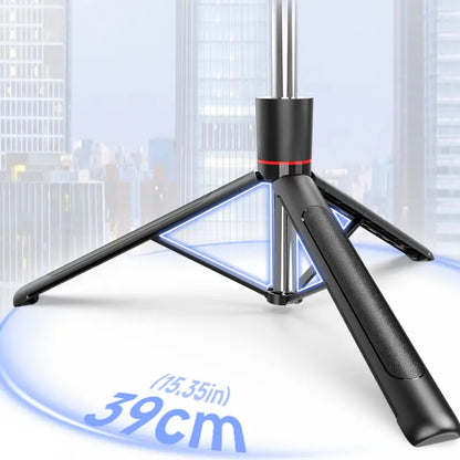 Selfie Stick Travel Tripod With Remote Control And Phone Holder, Retractable Selfie Stick For IPhone