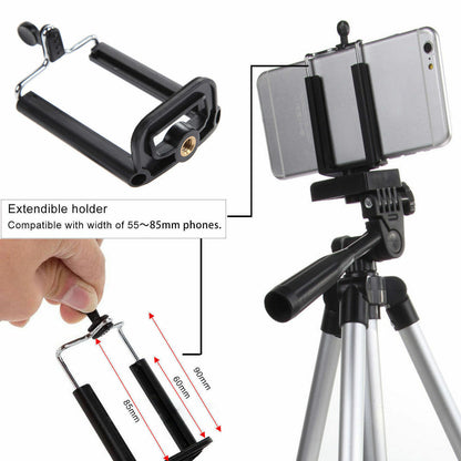 Professional Camera Tripod Stand Holder Mount For Cell Phone, Camera Tripod