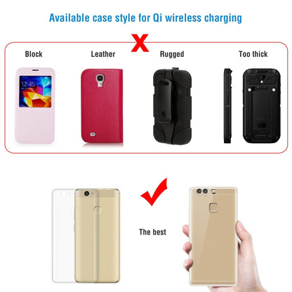 1Pc Magnetic  Qi Wireless Car Charger , Car Phone Charger For IOS Phone XS MAX XR Galaxy S10 S9 Tablet GPS Device