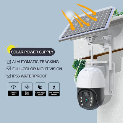 Solar Power Permanently And Reliably Powers Surveillance Cameras For Property Protection And Monitoring