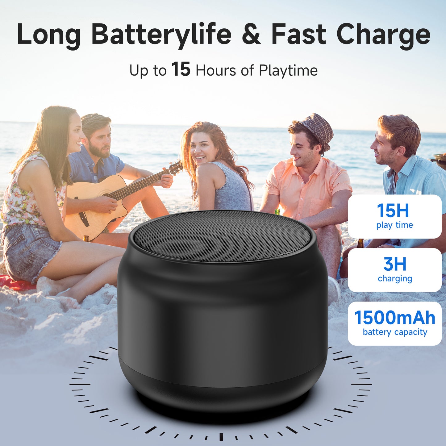 JYX L6 Portable Bluetooth Speaker & Powerful Sound And Deep Bass Party Speaker For Home & Outdoor And Travel