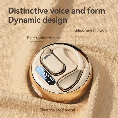 Fall Open - Ear Wireless Earphone, Lightweight Earphone With Charging Case, Noice Cancelling Bluetooth - CompatibleStereo Earbuds For Sports, Gaming, Calling, Busines