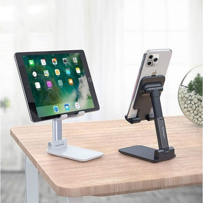 Metal Desktop Tablet Holder ,Table Cell Foldable Extend Support Desk Mobile Phone Holder Stand For iPhone iPad Adjustable