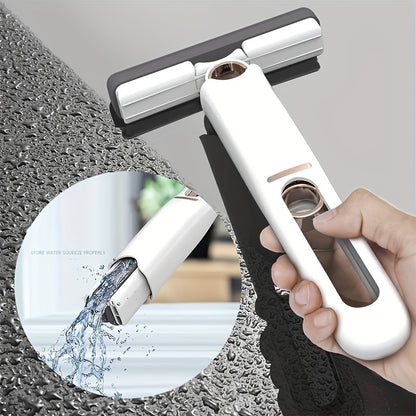 New Portable Self-N Squeeze Mini Mop, Lazy Hand Wash-Free Strong Absorbent Mop Multifunction Portable Squeeze Cleaning Mop