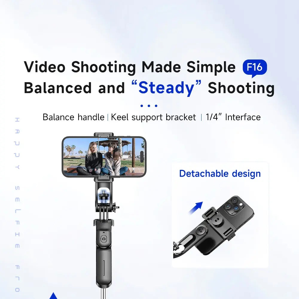 Selfie Stick Travel Tripod With Remote Control And Phone Holder, Retractable Selfie Stick For IPhone