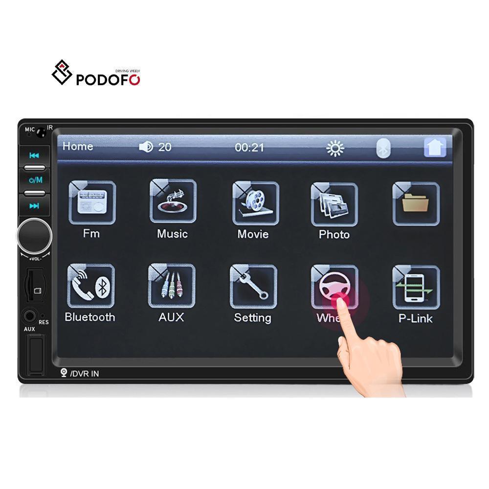 European, American And British Stock Related Baodafeng 2Din Car MP5 Player Car Radio 7 Inch Touch Screen Bluetooth USB AUX Stereo Wholesale