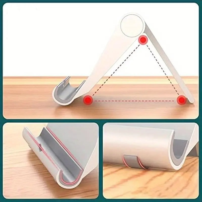 2-Pack Phone Stand For Desk Holder For All Smartphones,  For Office & Home Use