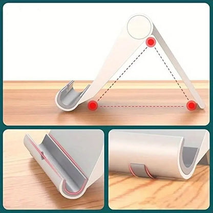 2-Pack Phone Stand For Desk Holder For All Smartphones,  For Office & Home Use