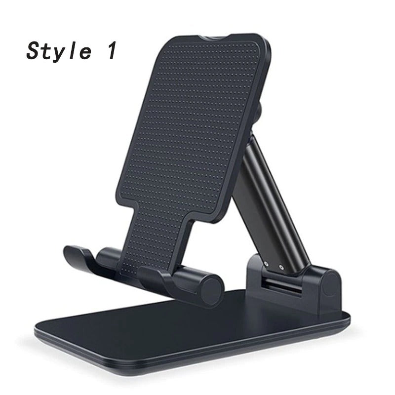 Metal Desktop Tablet Holder ,Table Cell Foldable Extend Support Desk Mobile Phone Holder Stand For iPhone iPad Adjustable