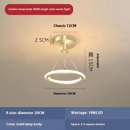 Led Balcony Light Ceiling Light Internet Celebrity Aisle Light Corridor