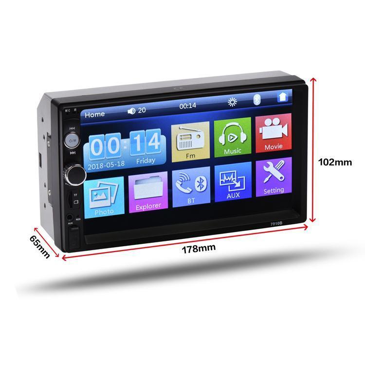 7 Inch Universal Multimedia 2din Touch Screen Android Car MP5 Player Car Radio Car Stereo