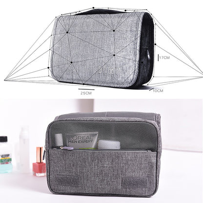 Travel Hanging Toiletry Bag Travel Kit Shaving Bag Waterproof Large Makeup Bag  Carry-on Travel Accessories