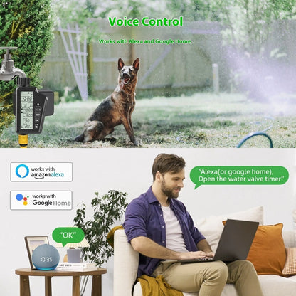 Graffiti Smart WiFi Garden Watering Device Garden Potted Plant