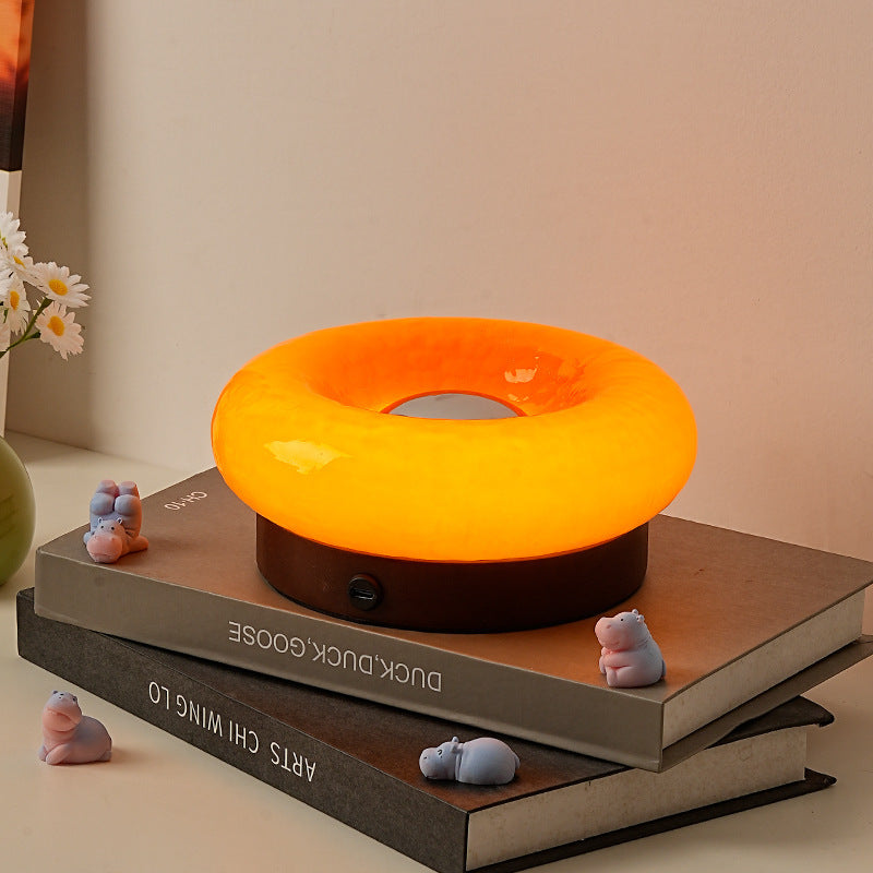 Internet Celebrity Ins Donut Touch Table Lamp