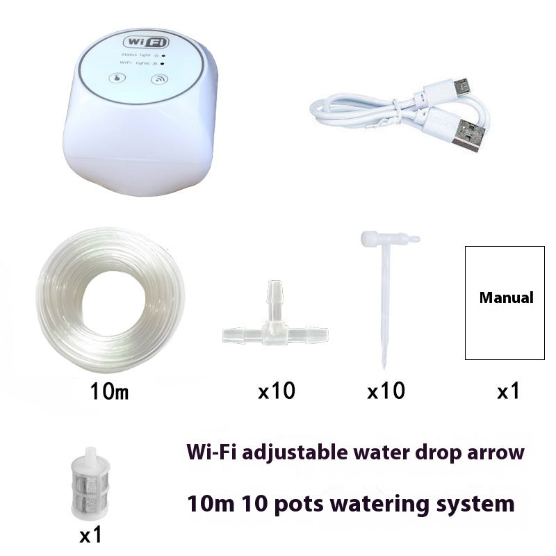 Remote WIFI Automatic Watering Device Drip Irrigation System Intelligent Spray