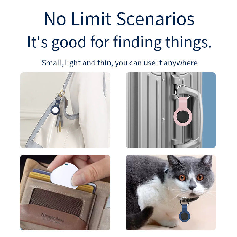 Anti-lost Searching Artifact Travel Bike Wallet Flat For Keychain Accessories