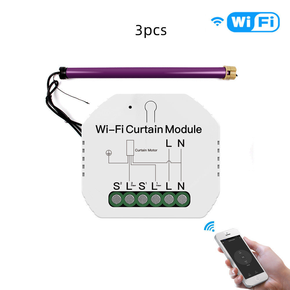 Remote Timing Control Of Smart Wifi Curtain On-off Device