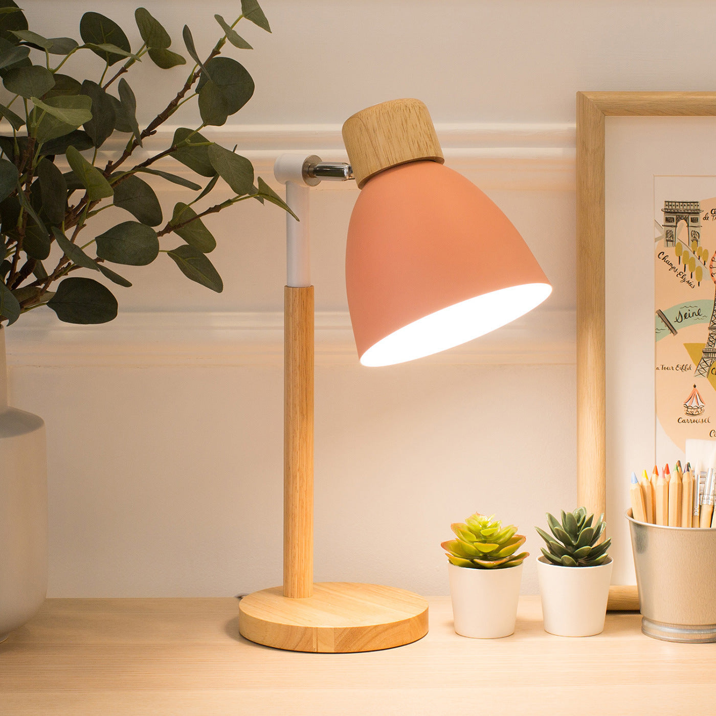 Table Lamp Bedroom Girl Internet Celebrity Bedside Lamp Desk Creative And Cozy Decorative