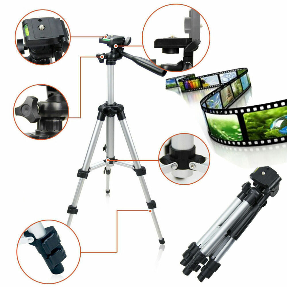 Professional Camera Tripod Stand Holder Mount For Cell Phone, Camera Tripod