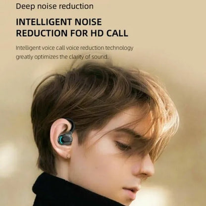 New Bluetooth 5.1 Headset Wireless Earbuds Earphones Stereo Headphones Ear Hook