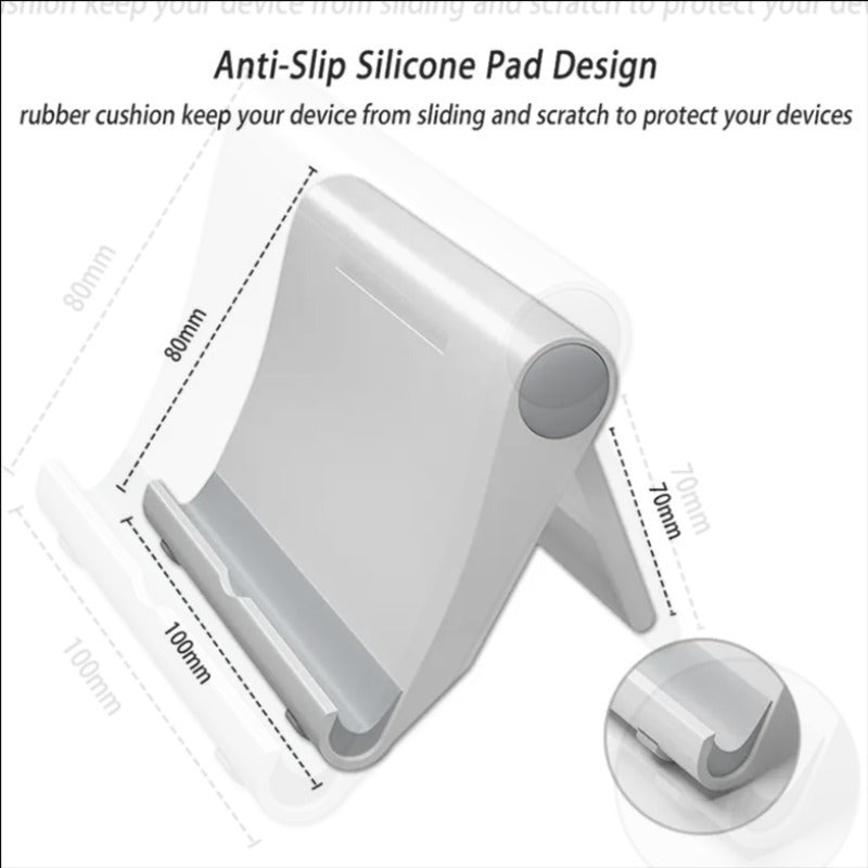 2-Pack Phone Stand For Desk Holder For All Smartphones,  For Office & Home Use
