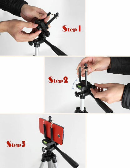 Professional Camera Tripod Stand Holder Mount For Cell Phone, Camera Tripod