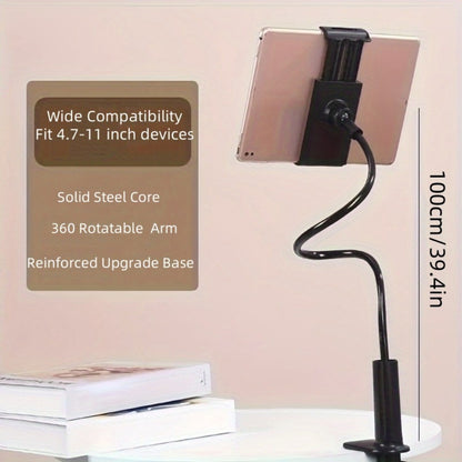 Updated Gooseneck Tablet Holder Stand For Bed 39.4inch