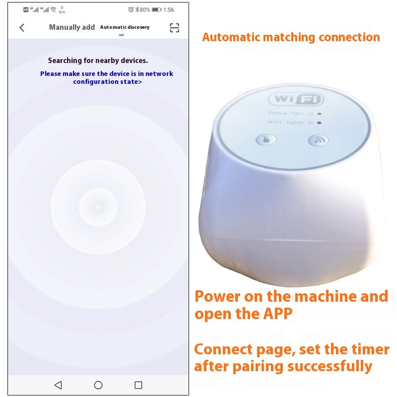 Remote WIFI Automatic Watering Device Drip Irrigation System Intelligent Spray